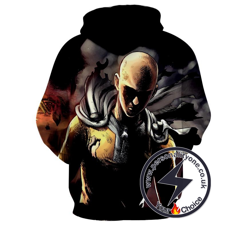 One Punch Man - Saitama 3D - Hoodies